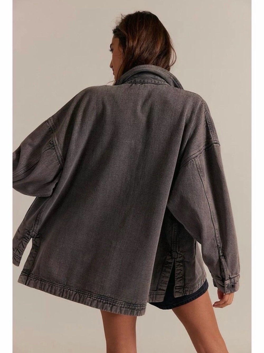 Free People We The Free Madison City Denim Jacket ✨ - Picture 3 of 8